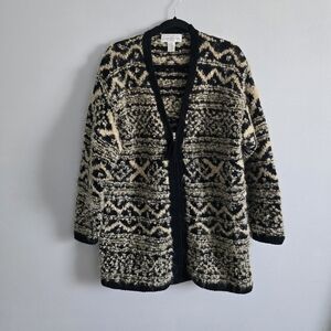 Vintage Hand Knit Jones New York Oversized Cardigan Small